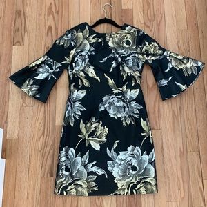 Trina Turk Event Dress Flutter Sleeve - STUNNING